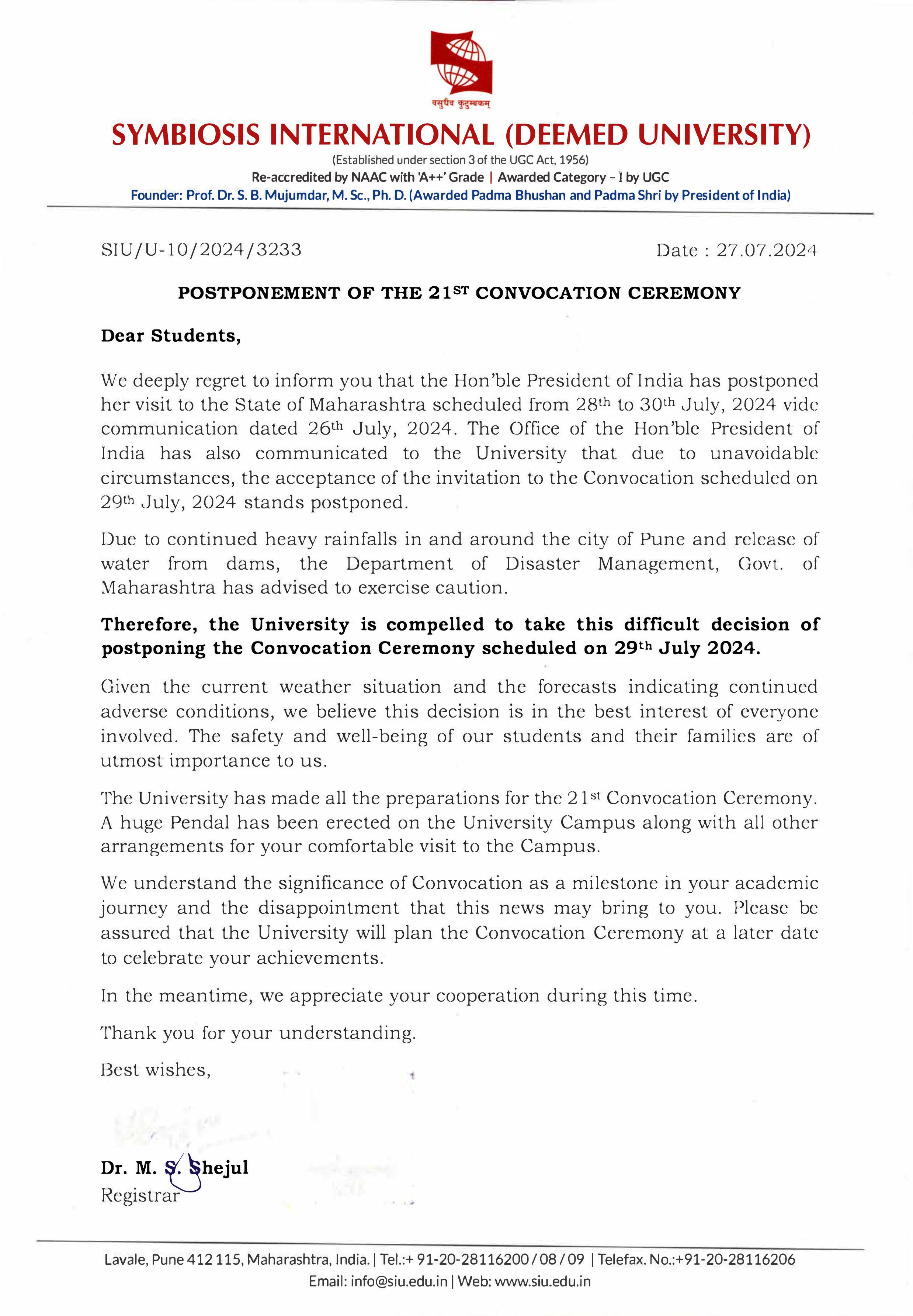 Postponement page 0001