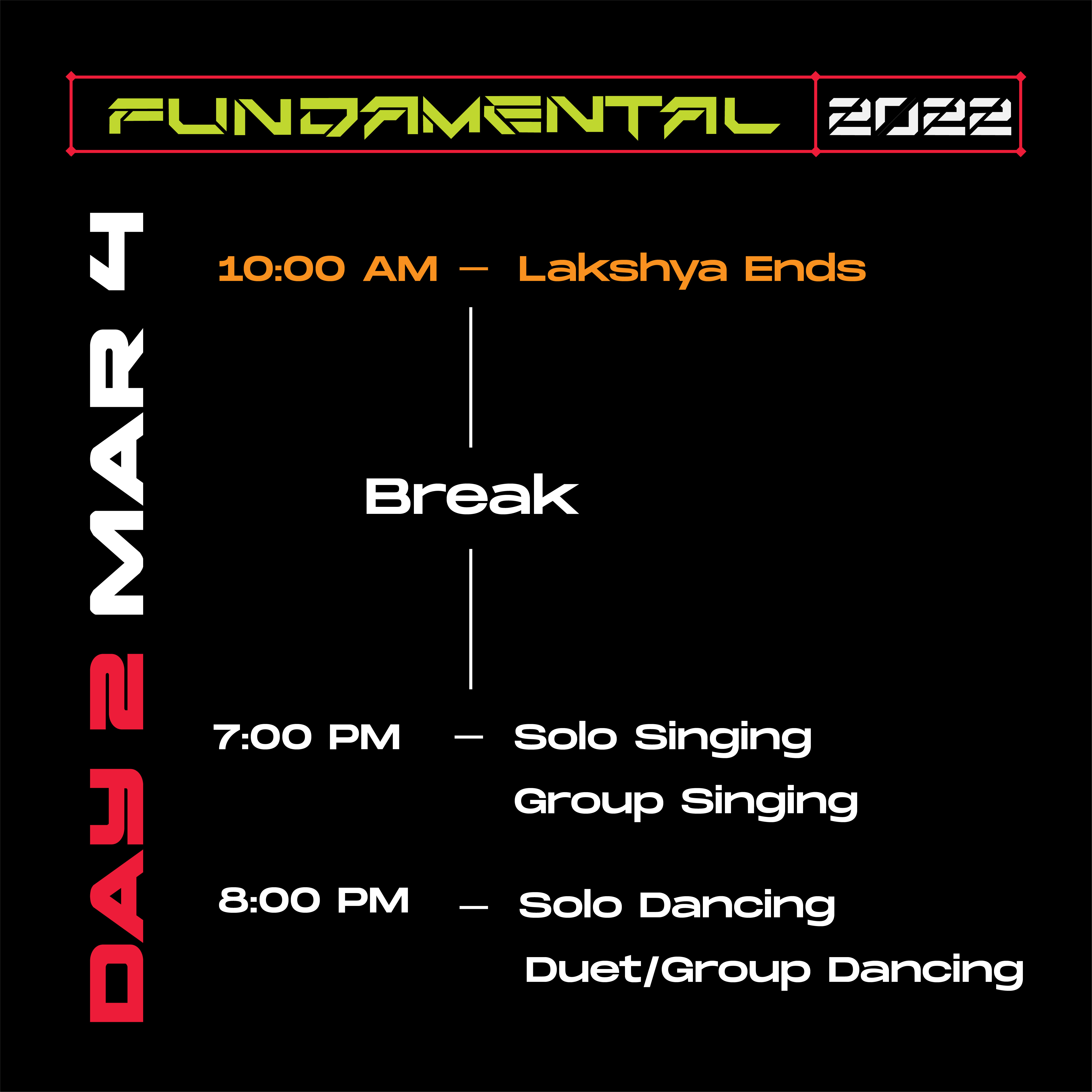 schedule fdm 05